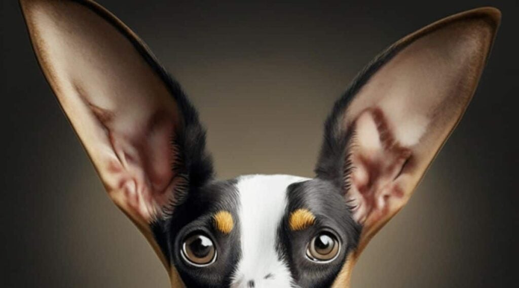 dog ears of the future according to AI