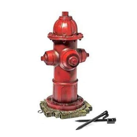 Lulind Dog Fire Hydrant Garden Statue.