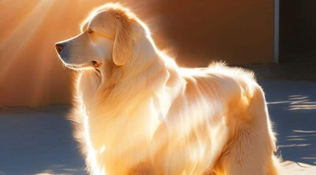 dog fur of the future according to AI