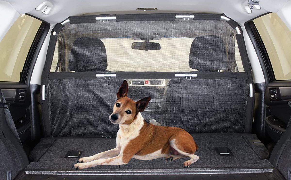 Suv Dog Barrier Dog Car Barrier Net Pet Car Divider Back Seat