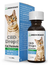 Green Roads bottle and box