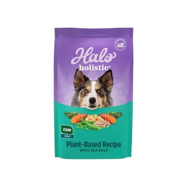 Halo Holistic Vegan Complete Digestive Health Dog Food