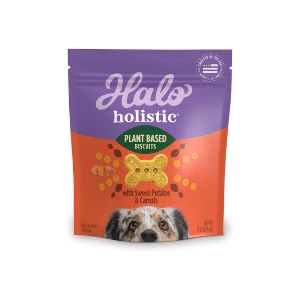Halo garden of vegan dog treats