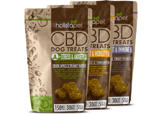 3 bags of HolistaPet Treats