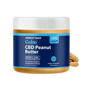 Honest Paws CBD peanut butter