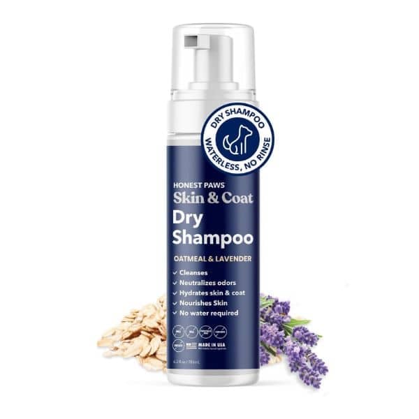 Honest Paws No Rinse Dry Dog Shampoo