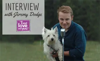 Jeremy Dodge and dog Gus