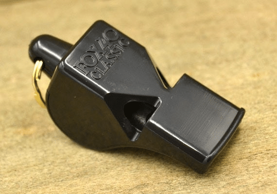 Fox40 Classic Whistle.