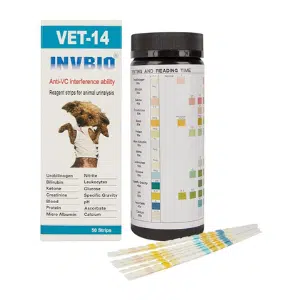 INVBIO-Pet Urine Test Strips 14 Parameter For Dogs & Cats