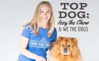 Izzy The Chow And Amber Of We The Dogs DC (Caption: Top Dog: Izzy The Chow & We The Dogs)