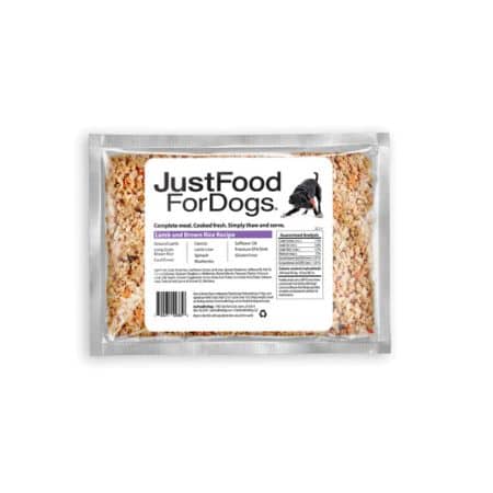 JustFoodForDogs Fresh Lamb & Brown Rice