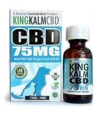 King Kanine King Kalm CBD Oil 75 mg