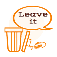 leave it icon