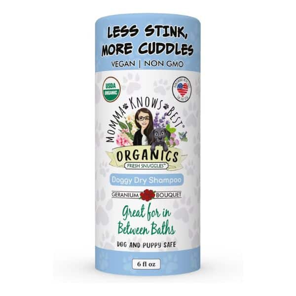 Momma Knows Best Dry Dog Shampoo