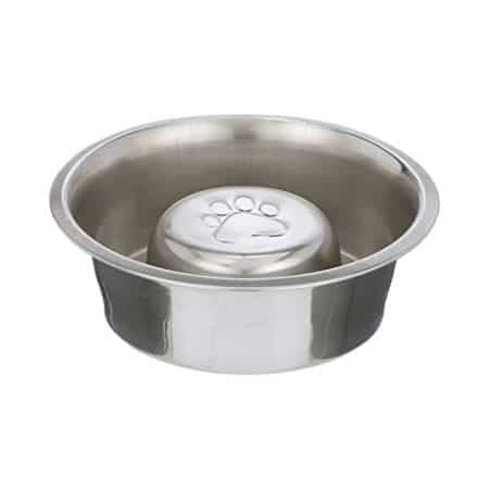 neater pet brands stainless steel slow feed bowl