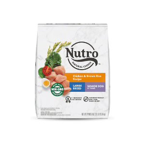 nutro large breed senior dog food