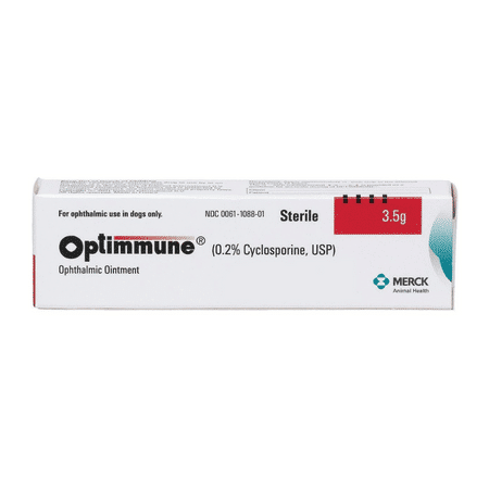 Optimmune eye drops for dogs