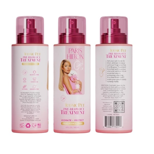 Paris Hilton dog shampoo.