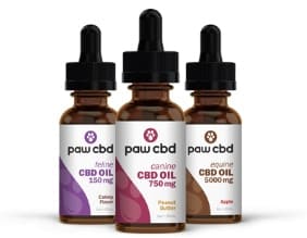 paw CBD bottles