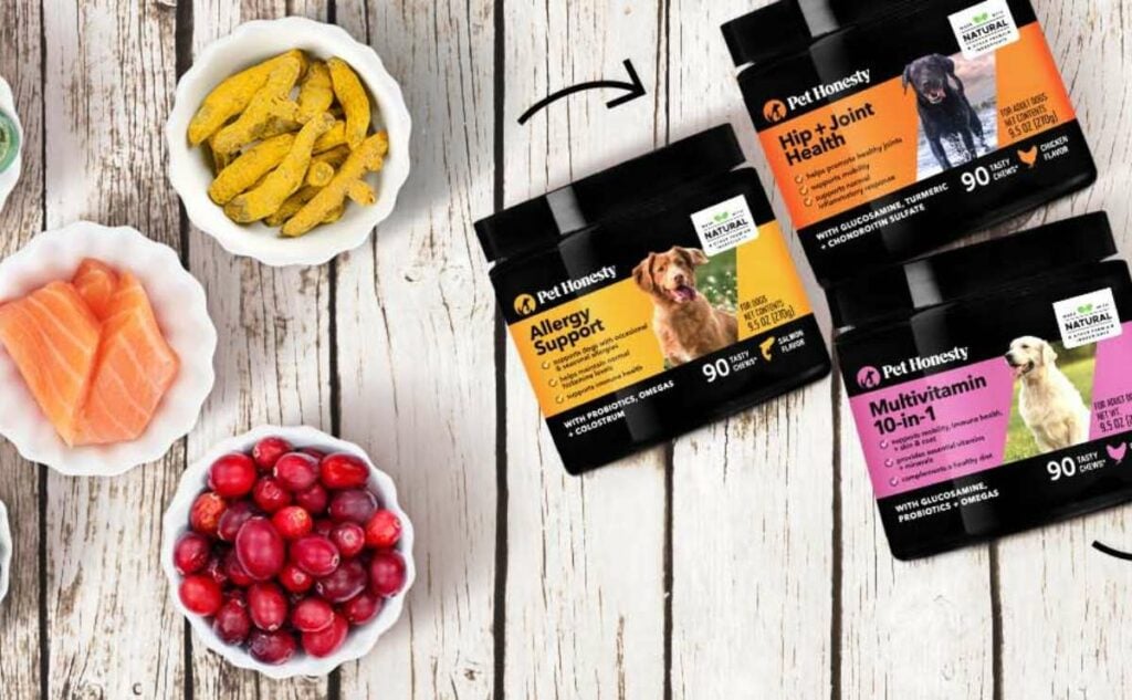 PetHonesty Reviews Allergy Relief, Allergy Immunity, Calming Hemp, Multivitamin, Grass Green