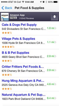 Pet Care Services Finder App Pet Care Services Finder App screenshot