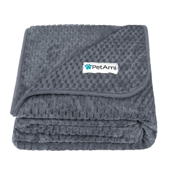 PetAmi Sherpa Fleece Waterproof Blanket.