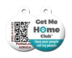 PetHub ID Tag with QR code