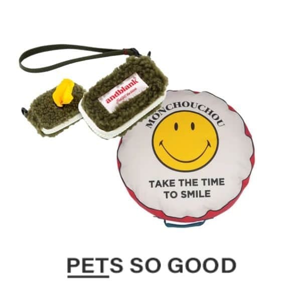Petsogood toys and pop bag holder.