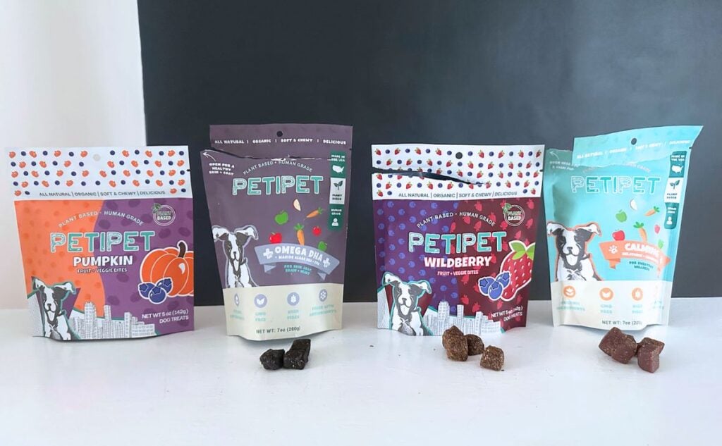 Petipet dog chews.