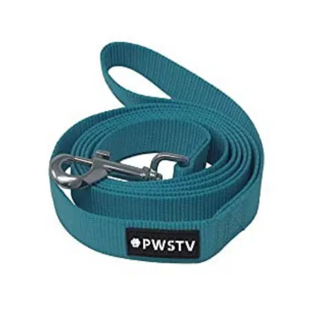 Shed Defender 5 ft. Standard Dog Leash - Three Padded Traffic Handles - Dual Layered Thickness - Black