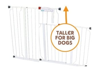 regalo extra tall pet gate