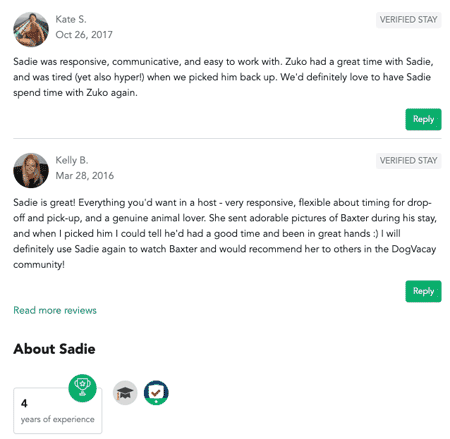 Sadie Rover Reviews