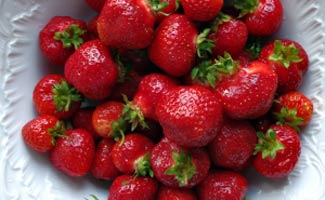 Bowl of Strawberries