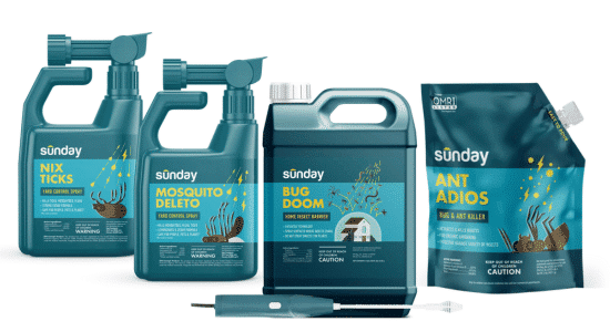 Sunday Lawn Care Natural Pest Control products.