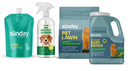 Sunday Lawn Care Natural pet products.