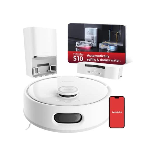SwitchBot S10 Robot Vacuum & Mop With Dual Stations