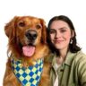 Tara Maurer with dog Rio.