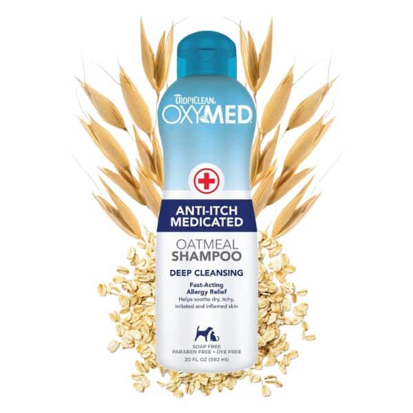 TropiClean OxyMed Medicated Anti-Itch Shampoo