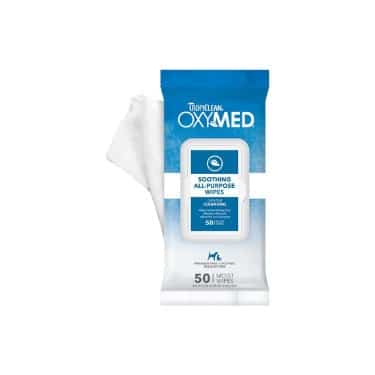TropiClean Oxymed Soothing All-Purpose Wipes 