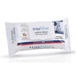 TrueBlue Super Fresh Body And Paw Wipes