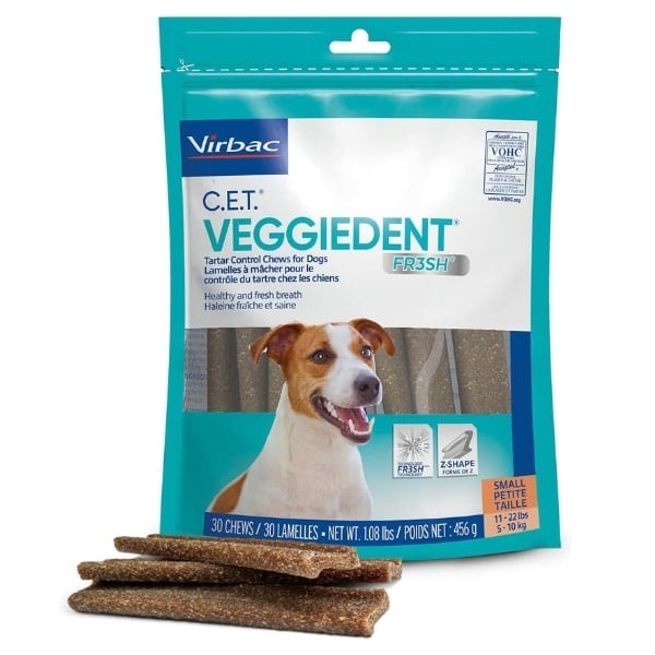Virbac C.E.T. Veggiedent FR3SH Chews