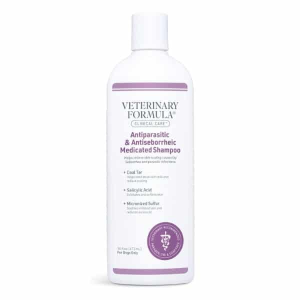 Veterinary Formula Clinical Care Antiparasitic & Antiseborrheic Medicated Dog Shampoo