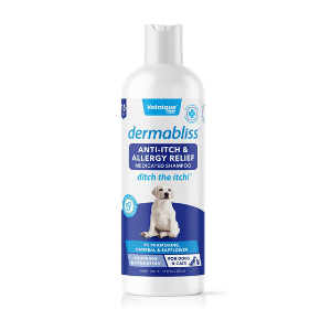 Vetnique Labs Dermabliss Medicated Allergy & Itch Relief Shampoo