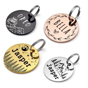 Vimdevs custom dog tags