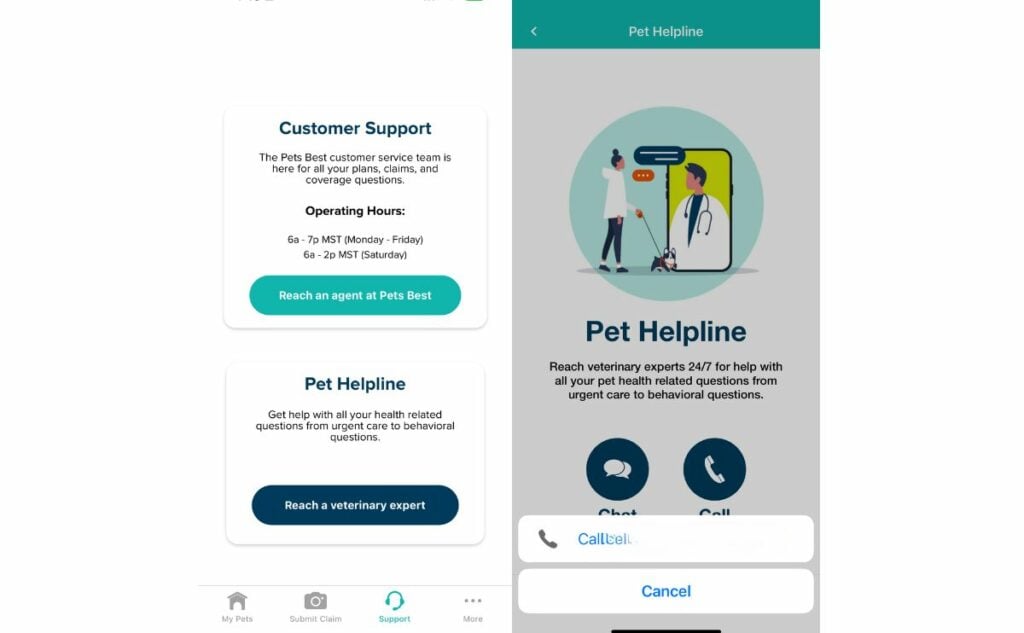 WhiskerDocs screenshots in pets best app.