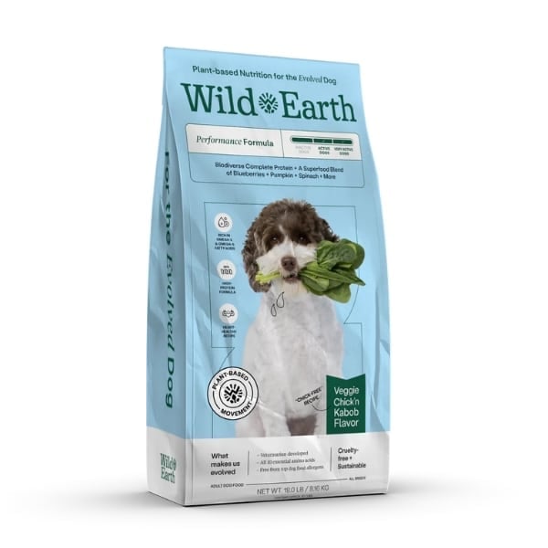 Wild Earth performance dog food.