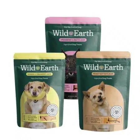 Wild Earth treats 3 flavors