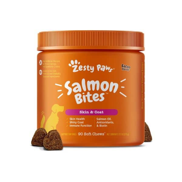 Zesty Paws Salmon Bites Supplement