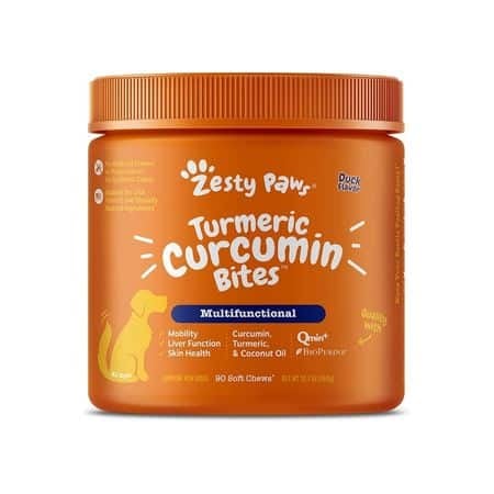 Zesty Paws Turmeric Curcumin for Dogs